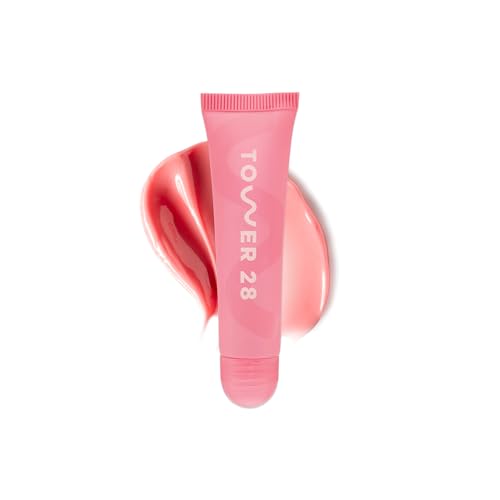 TOWER 28 LIPSOFTIE BĂLSAMO LABIAL HIDRATANTE CON TINTE, MASCARILLA LABIAL HIDRATANTE PARA LABIOS AGRIETADOS - SABOR A SANDĂA - 6