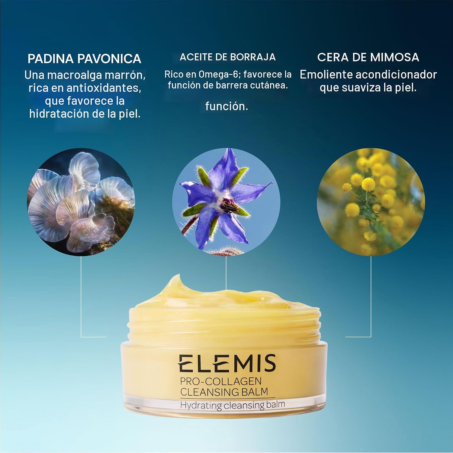 ELEMIS PRO-COLLAGEN - BÁLSAMO LIMPIADOR DE MAQUILLAJE, LIMPIADOR FACIAL - 5