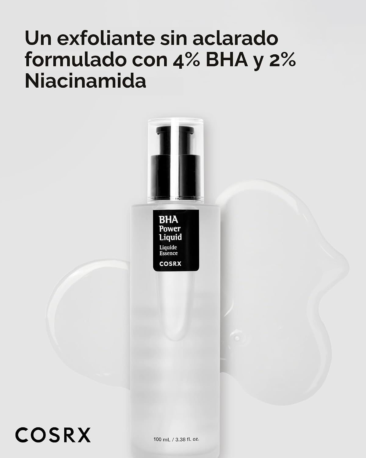 LÍQUIDO POTENTE COSRX BHA PARA PUNTOS NEGROS, 3.38 ONZAS LÍQUIDAS - 2