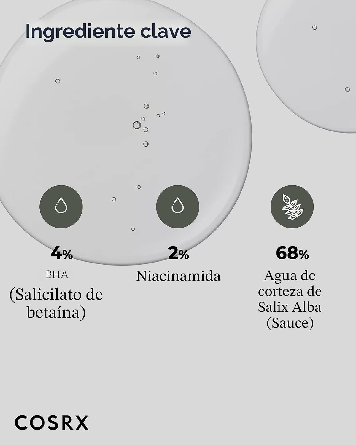 LÍQUIDO POTENTE COSRX BHA PARA PUNTOS NEGROS, 3.38 ONZAS LÍQUIDAS - 4
