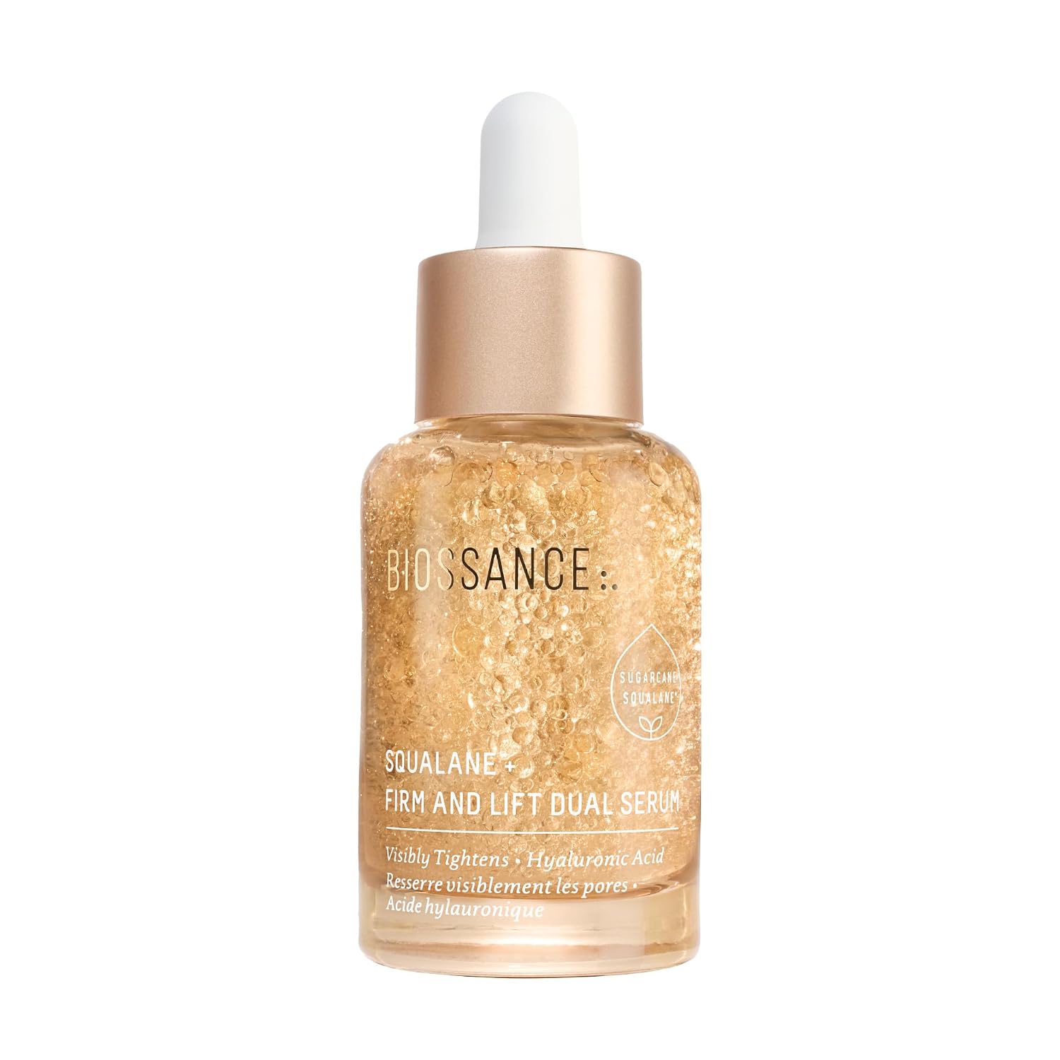 BIOSSANCE SQUALANE FIRM Y LIFT DUAL SÉRUM FACIAL CONCENTRADO - SUERO FACIAL - 1.0 FL OZ - 1