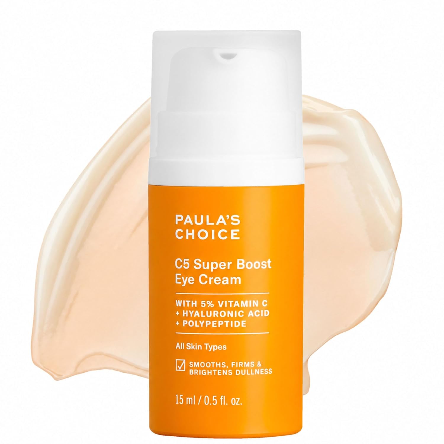 PAULA S CHOICE C5 SUPER BOOST CREMA DE OJOS CON 5% DE VITAMINA C, 0.5 ONZAS LÍQUIDAS - 1