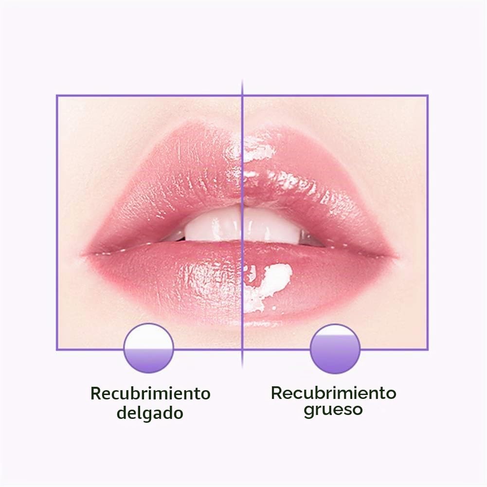 2 PIEZAS MĂSCARA LABIAL NOCTURNA, BĂLSAMO LABIAL REPARADOR DE DĂA Y NOCHE CON MIEL Y SAKURA, BĂLSAMO DE ABEJA PARA DIFUMINAR - 7