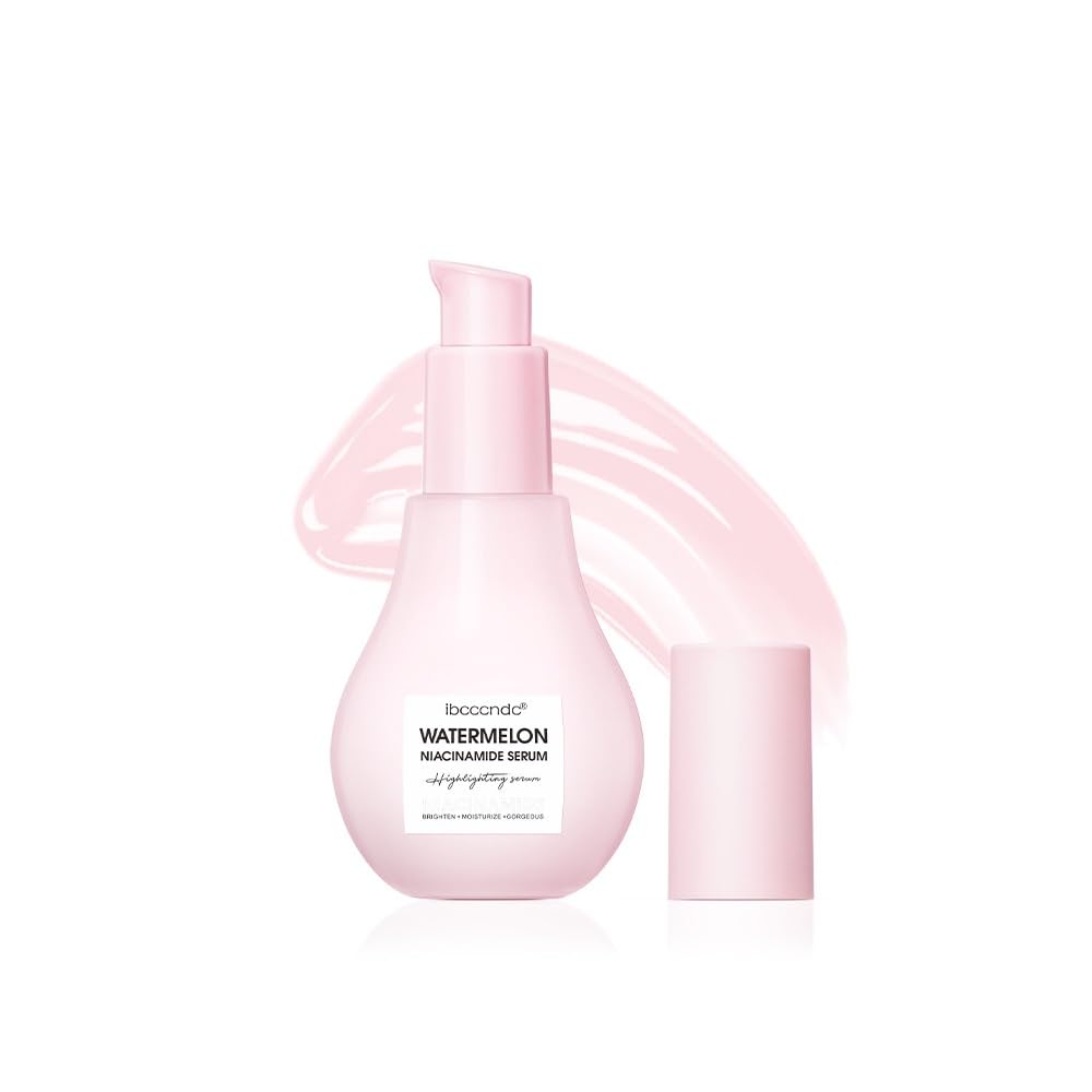 SUERO FACIAL HIDRATANTE DE SANDÍA, ILUMINADOR LÍQUIDO DE IMPRIMACIÓN DE BRILLO HIDRATANTE. - 1