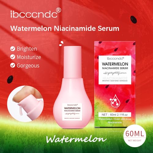 SUERO FACIAL HIDRATANTE DE SANDÍA, ILUMINADOR LÍQUIDO DE IMPRIMACIÓN DE BRILLO HIDRATANTE. - 5