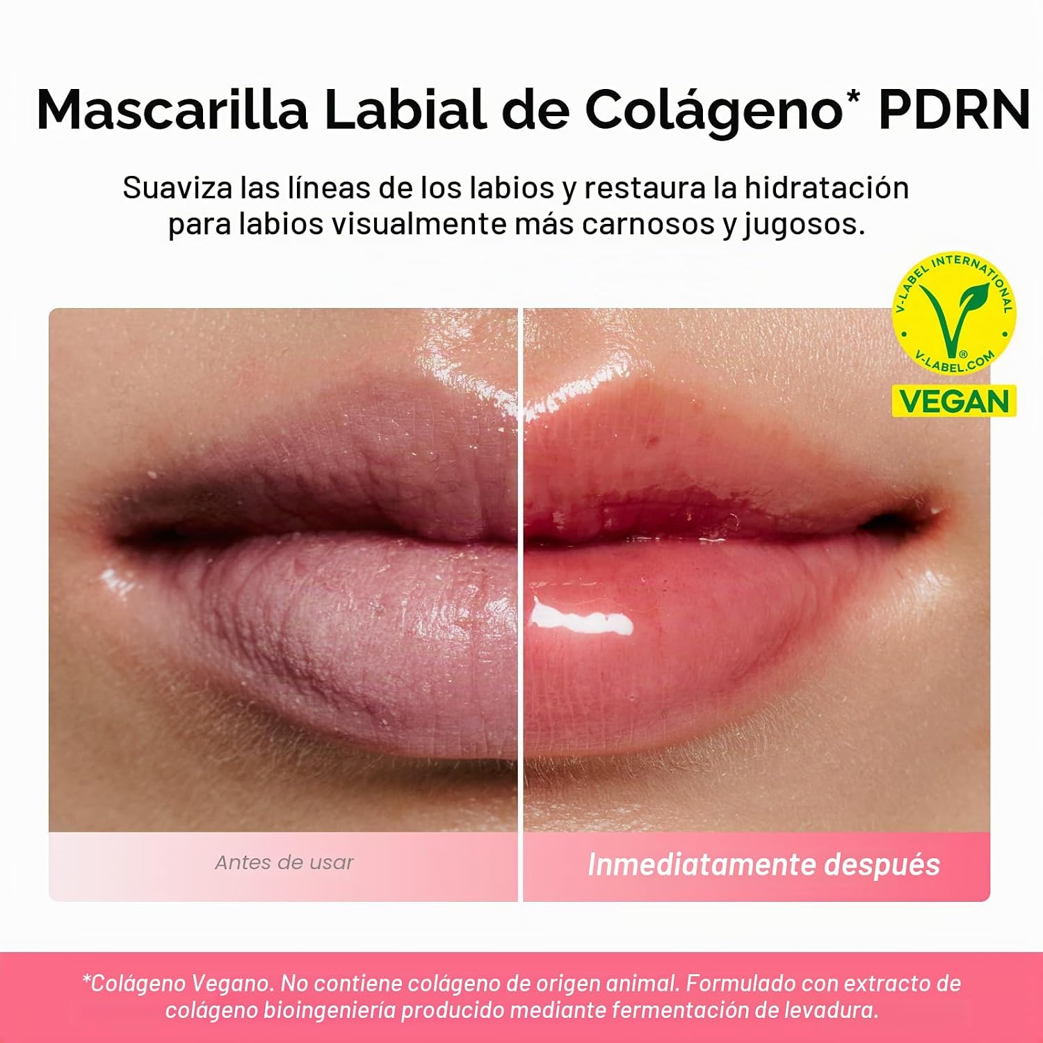 ABIB PDRN MASCARILLA DE LABIOS DE COLÁGENO EN GEL BRILLANTE 11.3 ML MANTEQUILLA LABIAL COREANA, BÁLSAMO DE CUIDADO NOCTURNO - 3