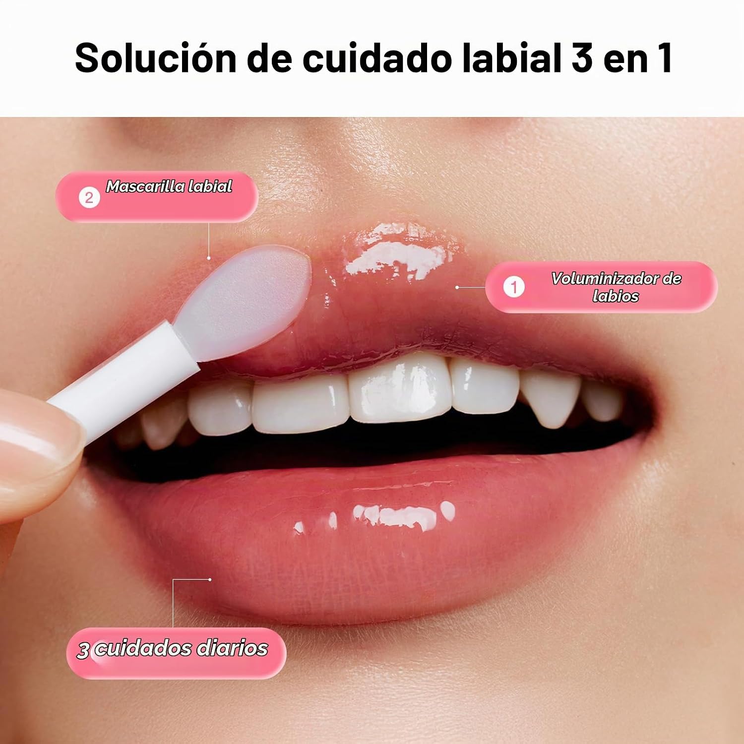 ABIB PDRN MASCARILLA DE LABIOS DE COLÁGENO EN GEL BRILLANTE 11.3 ML MANTEQUILLA LABIAL COREANA, BÁLSAMO DE CUIDADO NOCTURNO - 7