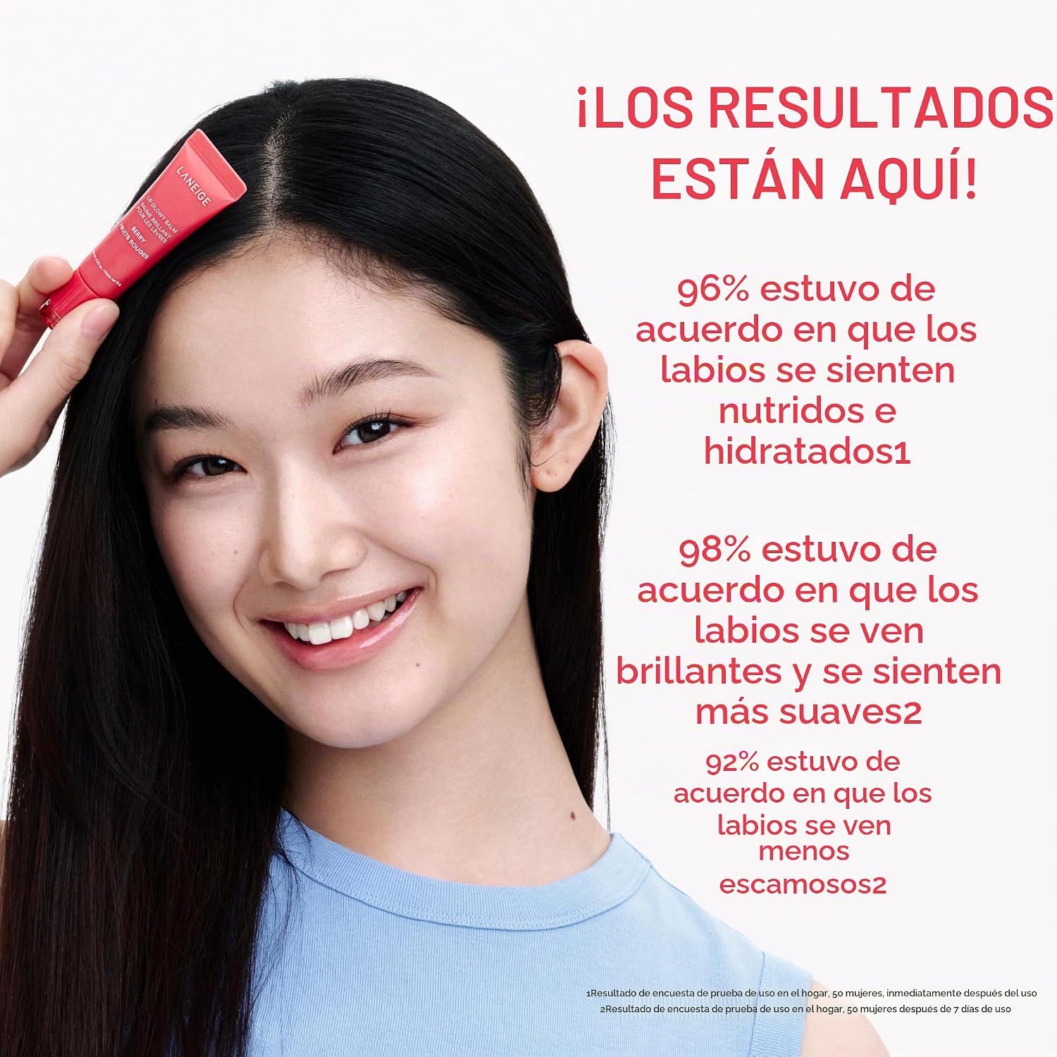 LANEIGE LIP GLOWY BALM: CREMA HIDRATANTE DE LABIOS CON MANTECA DE KARITĂ, PARA UN BRILLO HIDRATANTE Y LABIOS SUAVES - 6