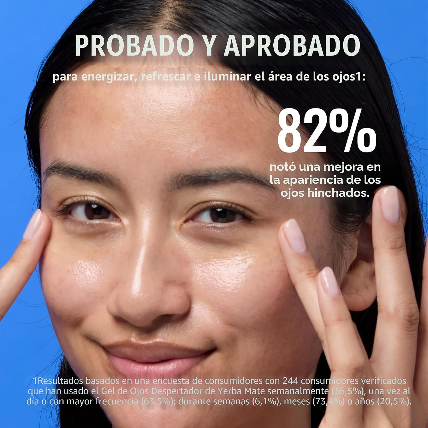 GOOD MOLECULES YERBA MATE WAKE UP EYE GEL - CREMA HIDRATANTE PARA DEBAJO DE LOS OJOS CON ÁCIDO HIALURÓNICO Y CAFEÍNA, DIRIGE - 4