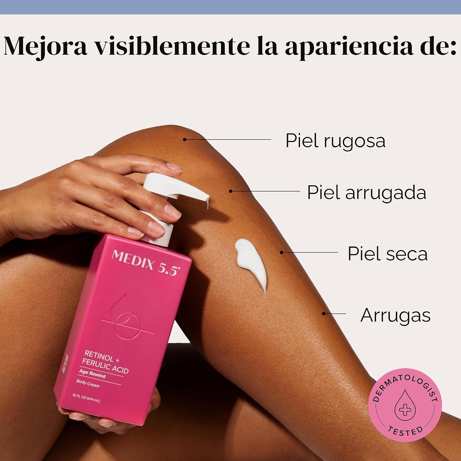 MEDIX 5.5 CREMA DE RETINOL CREMA DE COLÁGENO PARA EL CUIDADO DE LA PIEL, LOCIÓN HIDRATANTE PARA EL CUERPO Y LA CARA, LOCIÓN - 2