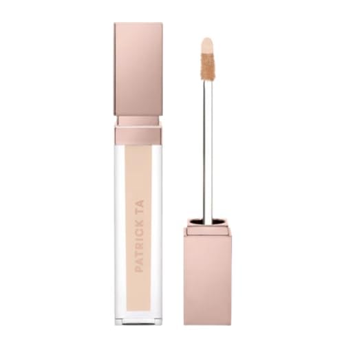 PATRICK TA MAJOR SKIN - CORRECTOR ILUMINADOR SUAVE Y DIFUMINADO, LÍQUIDO, ACABADO LUMINOSO, HIDRATANTE, PARA MAQUILLAJE - 7