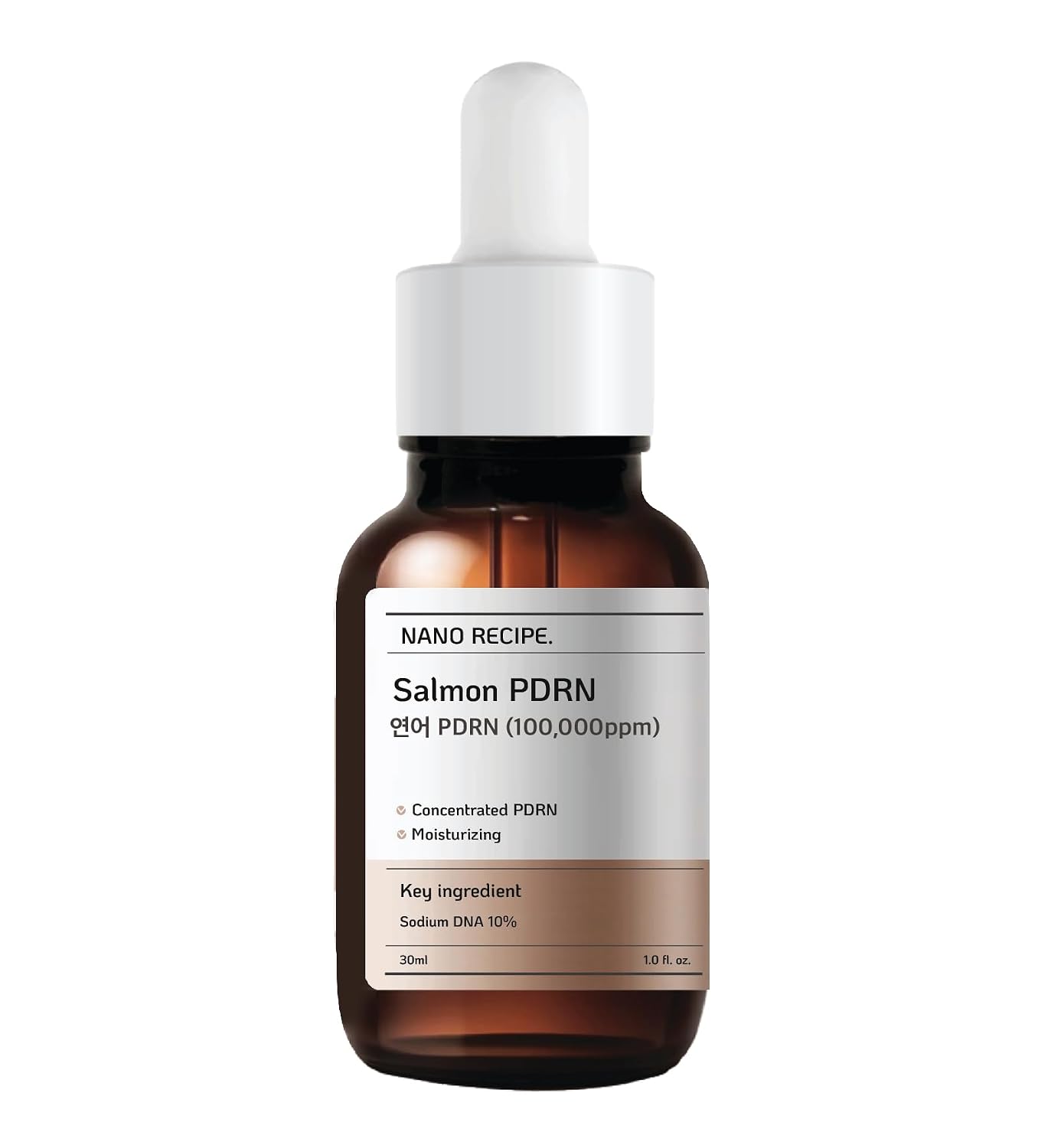 NANO RECIPE SALMON PDRN ADN DE SALMÓN CONCENTRADO 100,000 PPM MEZCLA 1-2 GOTAS CON TU CUIDADO DE LA PIEL 1.0 FL OZ AMPOLLA - 7