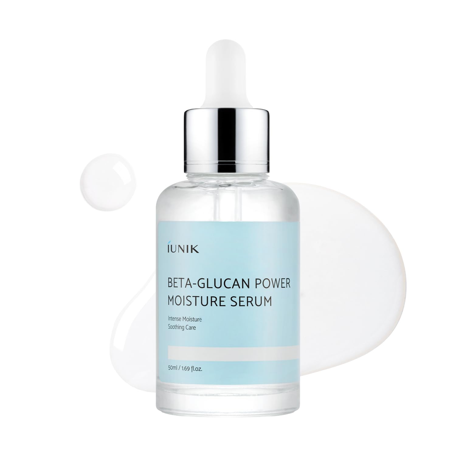 IUNIK BETA-GLUCAN POWER SUERO VEGANO DE HUMEDAD PROFUNDA HIDRATACIÓN INTENSA EXTRACTOS DE LEVADURA DE HONGOS DERIVADOS - 1