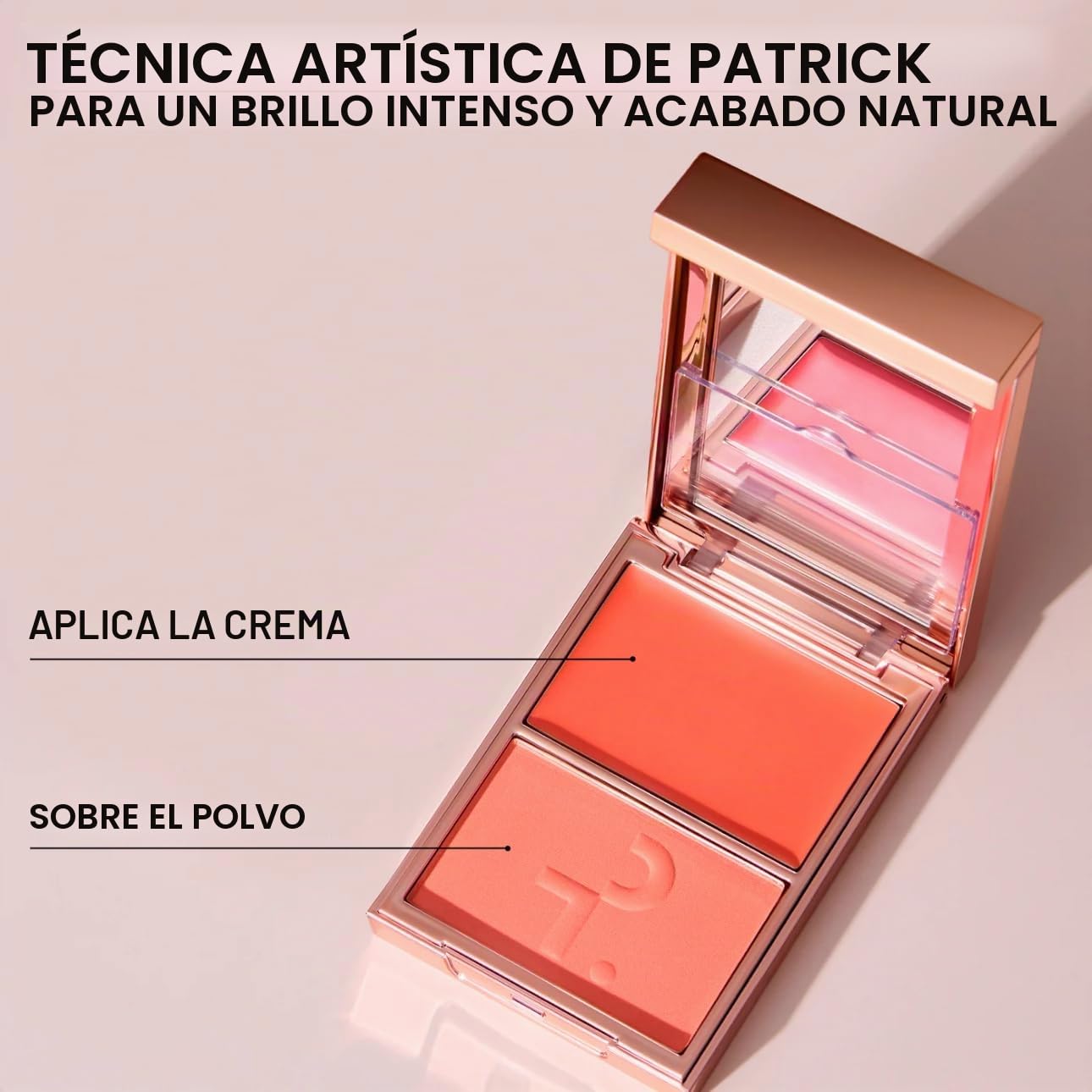 PATRICK TA PRINCIPALES TITULARES DE DOBLE TOMA CREMA Y RUBOR EN POLVO DUO - 5