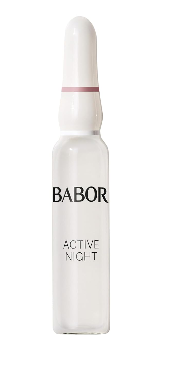BABOR CONCENTRADOS DE SUERO DE AMPOLLA ACTIVA NOCTURNA, SUERO DE ÁCIDO HIALURÓNICO, TRATAMIENTO NOCTURNO HIDRATANTE, - 5