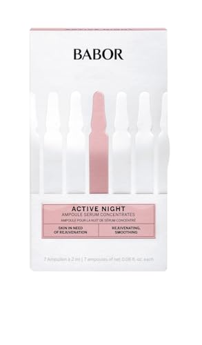 BABOR CONCENTRADOS DE SUERO DE AMPOLLA ACTIVA NOCTURNA, SUERO DE ÁCIDO HIALURÓNICO, TRATAMIENTO NOCTURNO HIDRATANTE, - 7