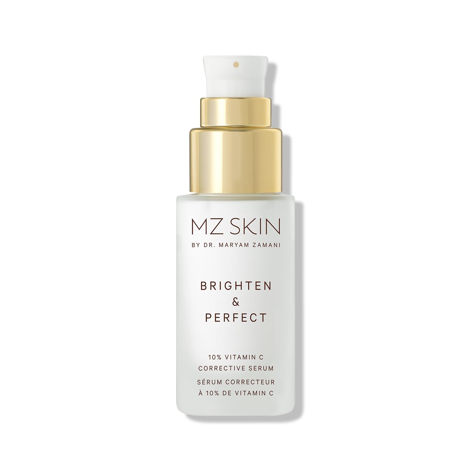 MZ SKIN BRIGHTEN Y PERFECT - SUERO DE VITAMINA C, TRATAMIENTO ILUMINADOR AL 10% PARA MANCHAS OSCURAS, PIGMENTACIÓN - 1
