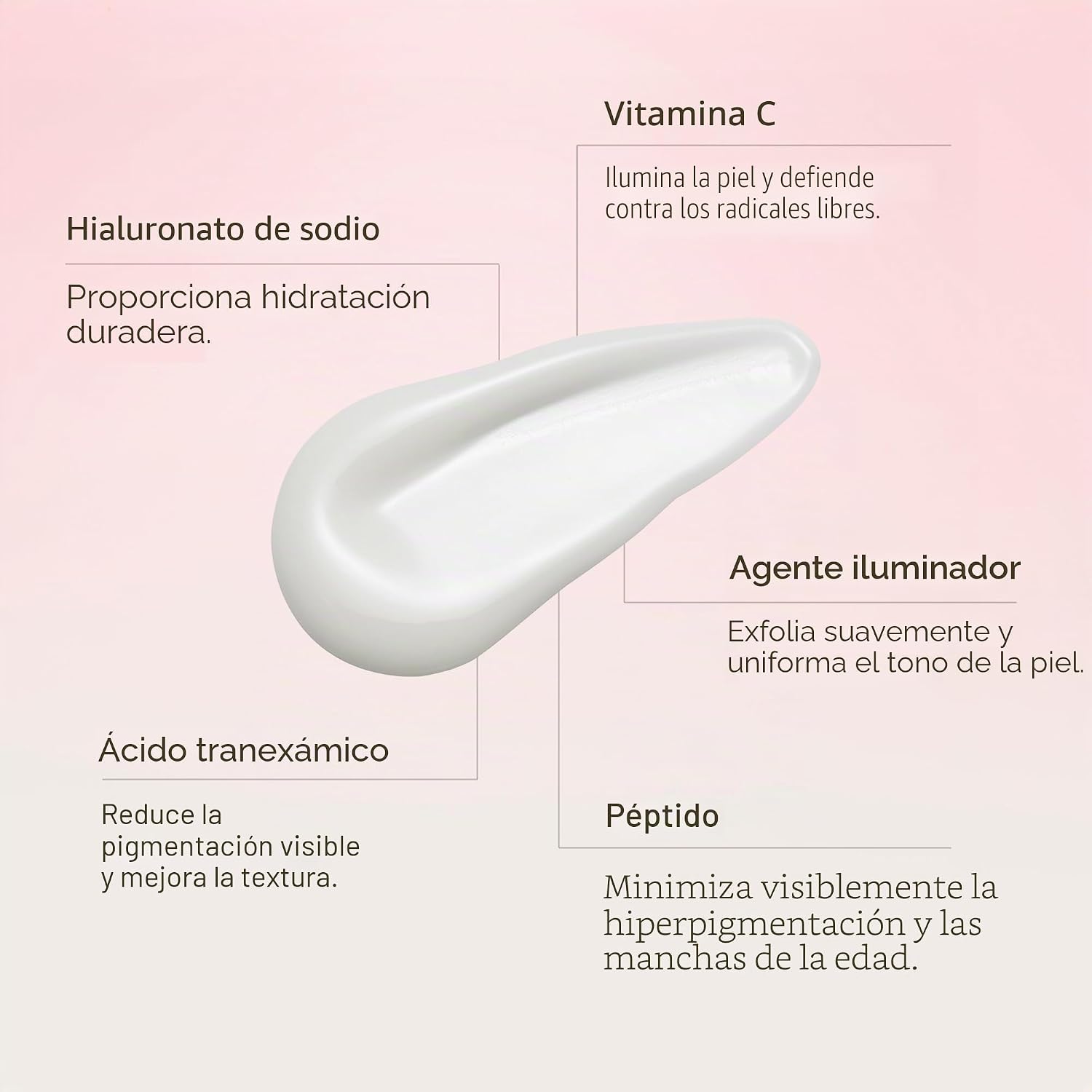 MZ SKIN BRIGHTEN Y PERFECT - SUERO DE VITAMINA C, TRATAMIENTO ILUMINADOR AL 10% PARA MANCHAS OSCURAS, PIGMENTACIÓN - 5