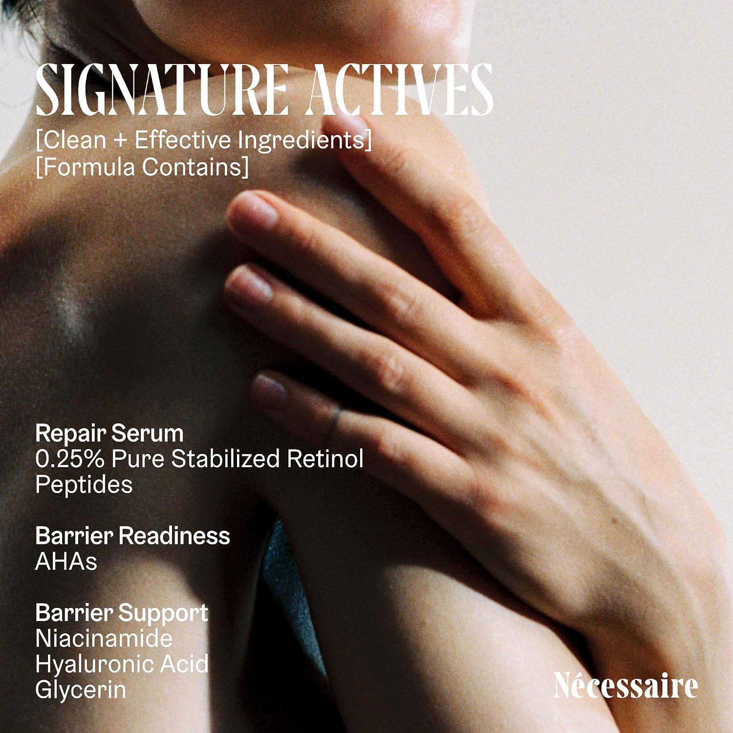 THE HAND RETINOL. SUERO REPARADOR ANTIEDAD CREPINESS .25% RETINOL PURO 5% AHA - 3