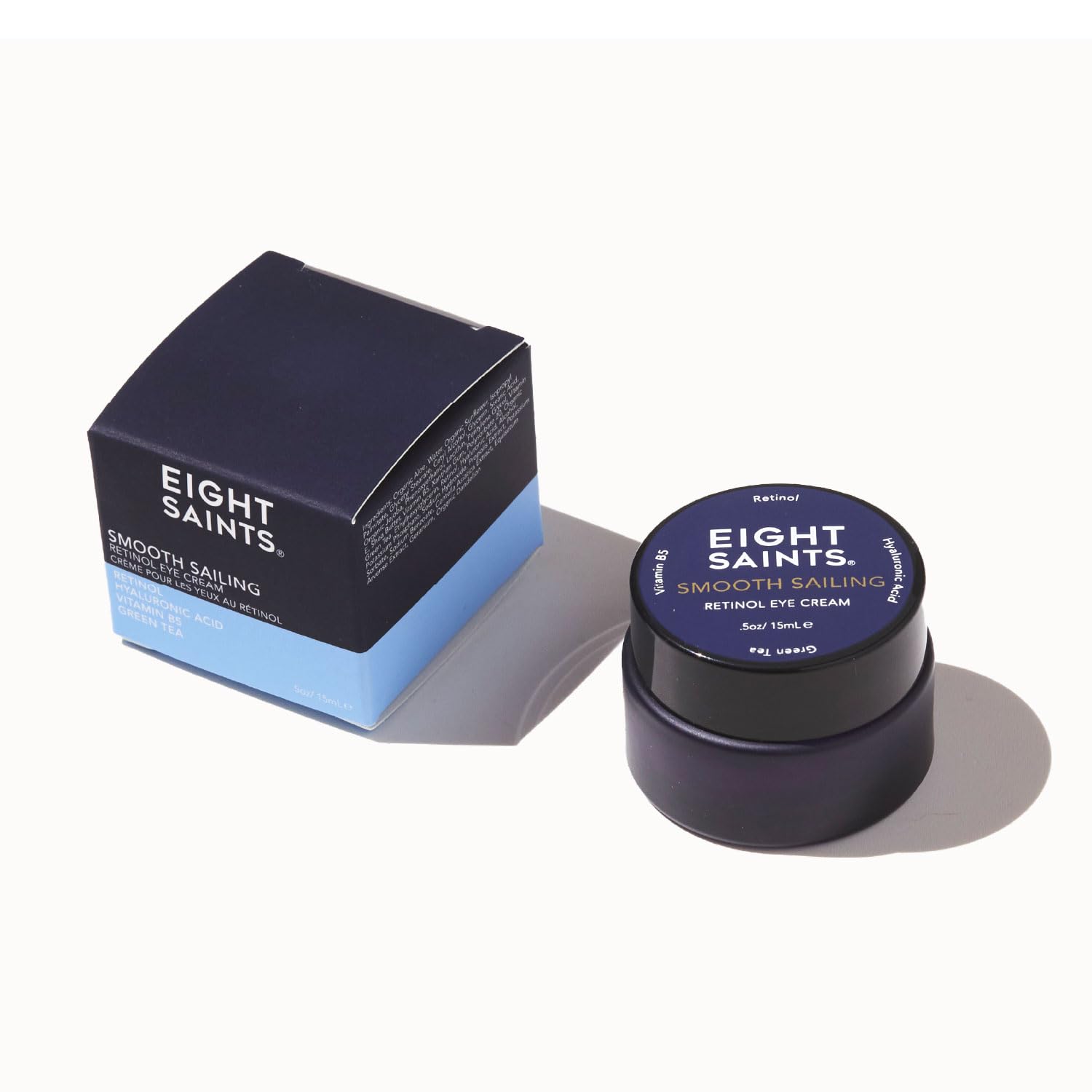 EIGHT SAINTS CREMA DE OJOS CON RETINOL, PARA SUAVIZAR LÍNEAS FINAS Y ARRUGAS Y MEJORAR EL TONO DE LA PIEL, CON VITAMINA B5, - 2
