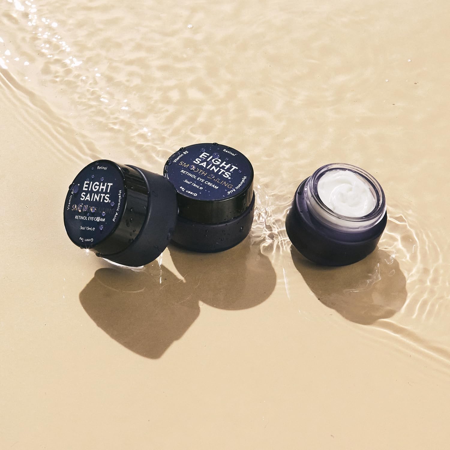 EIGHT SAINTS CREMA DE OJOS CON RETINOL, PARA SUAVIZAR LÍNEAS FINAS Y ARRUGAS Y MEJORAR EL TONO DE LA PIEL, CON VITAMINA B5, - 7