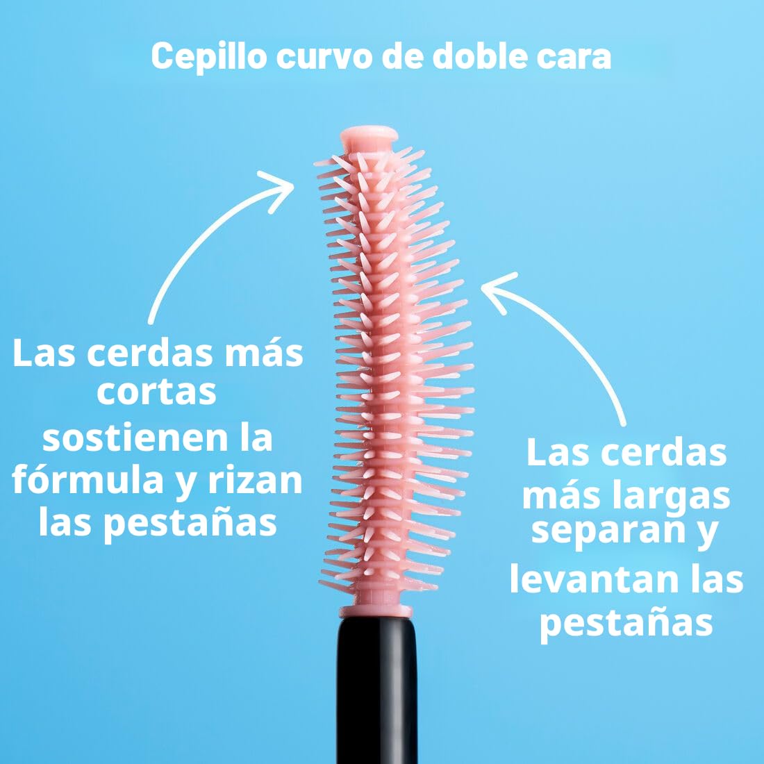 E.L.F. LASH N ROLL MÁSCARA, MÁSCARA RIZADORA PARA PESTAÑAS VISIBLEMENTE LEVANTADAS, LEVANTA Y SEPARA LAS PESTAÑAS. FÓRMULA - 4