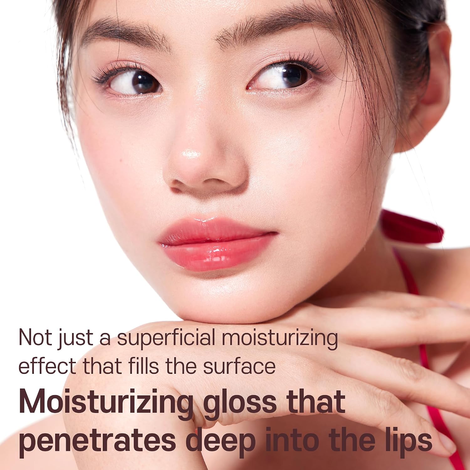MINI BÁLSAMO LABIAL COREANO HIDRATANTE RESPLANDOR MÁSCARA LABIAL BAYA 0.35 ONZAS, 12 HORAS DE LARGA DURACIÓN DURANTE - 4