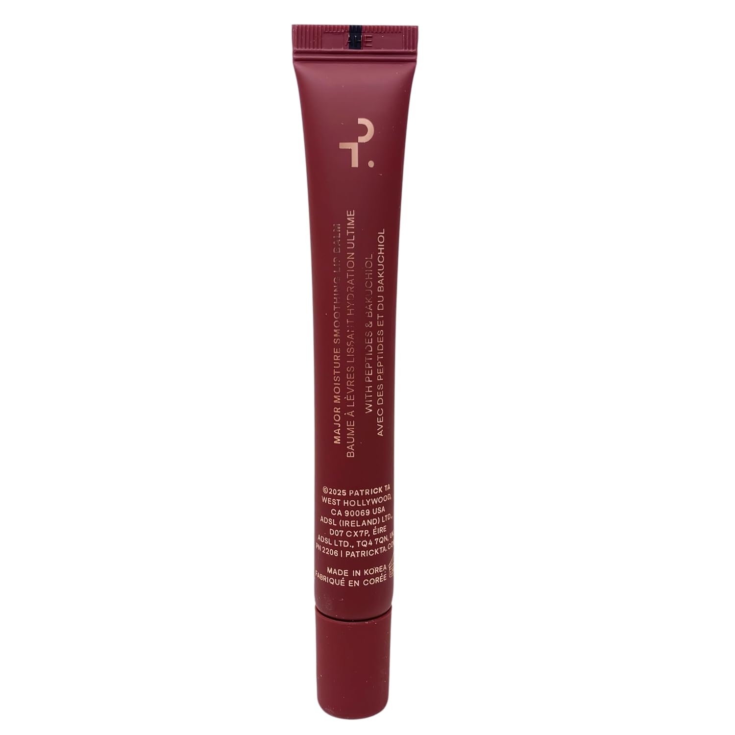 PATRICK TA MAJOR MOISTURE SMOOTHING BÁLSAMO LABIAL REPARADOR - ESPRESSO 0.5 FL OZ / 0.5 FL OZ - 3