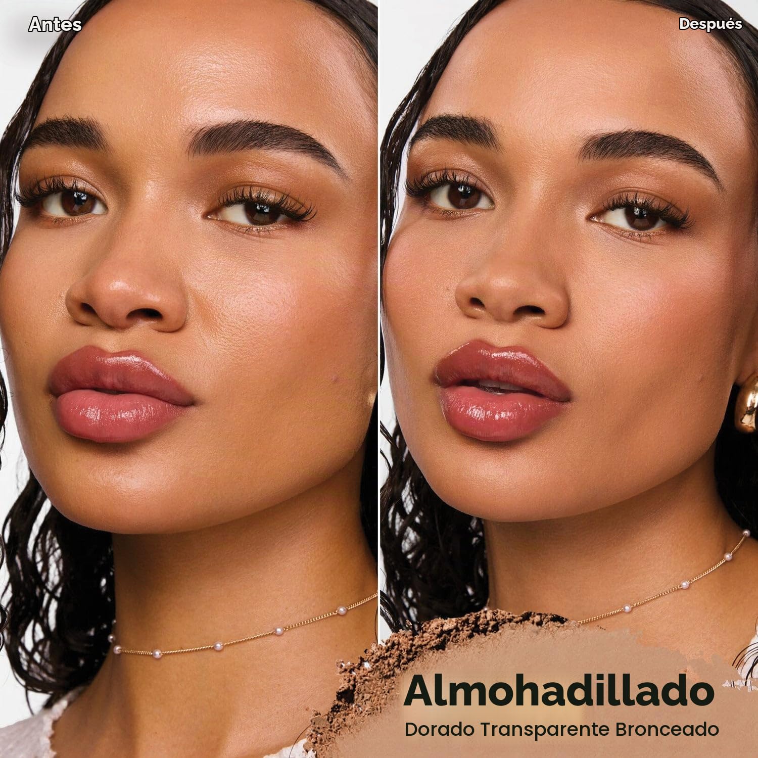 KOSAS POLVO FIJADOR CLOUD KIT DE MAQUILLAJE SET PARA ROSTRO - CONTROL DE BRILLO SUAVE, ACABADO DE MAQUILLAJE TRANSLÚCIDO, - 2
