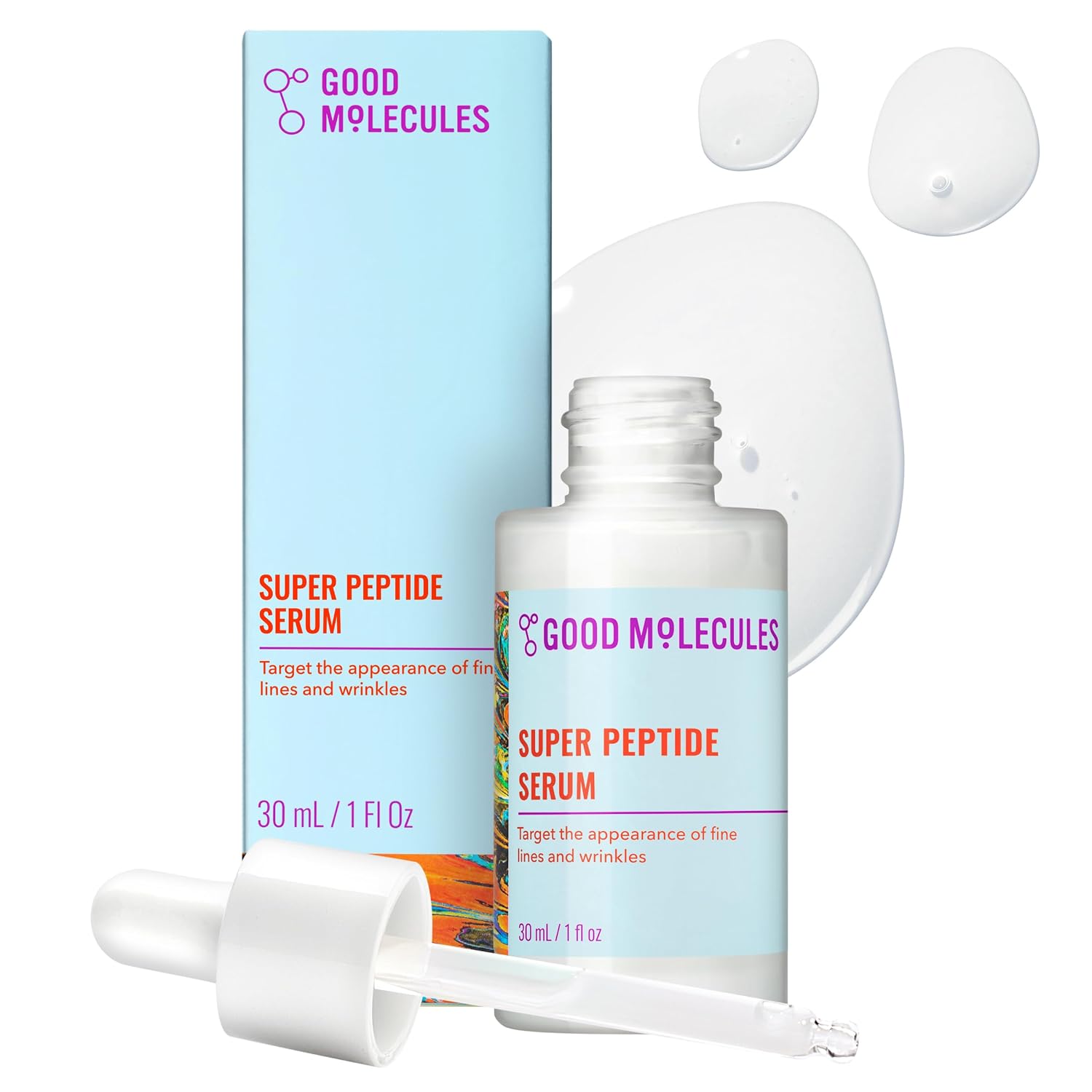 GOOD MOLECULES SUPER PEPTIDE SÉRUM FACIAL CONCENTRADO - SUERO FACIAL ANTIENVEJECIMIENTO CON PÉPTIDOS Y TRIPÉPTIDOS DE COBRE - 1
