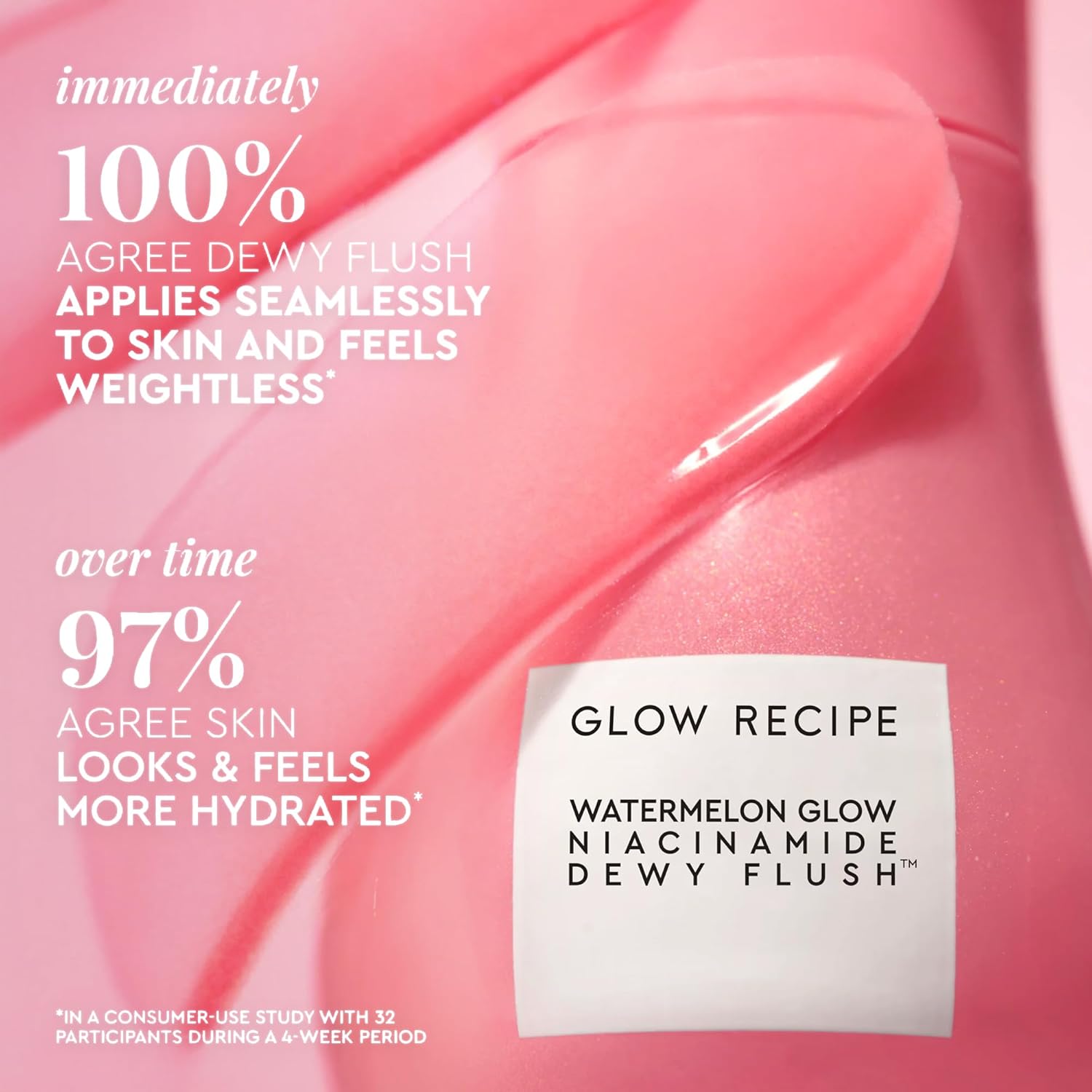 BRILLO GLOW RECIPE NIACINAMIDE DEWY FLUSH SUERO LÍQUIDO DE RUBOR TINTADO - RUBOR LUMINOSO PARA LAS MEJILLAS PARA SUAVIZAR, - 5