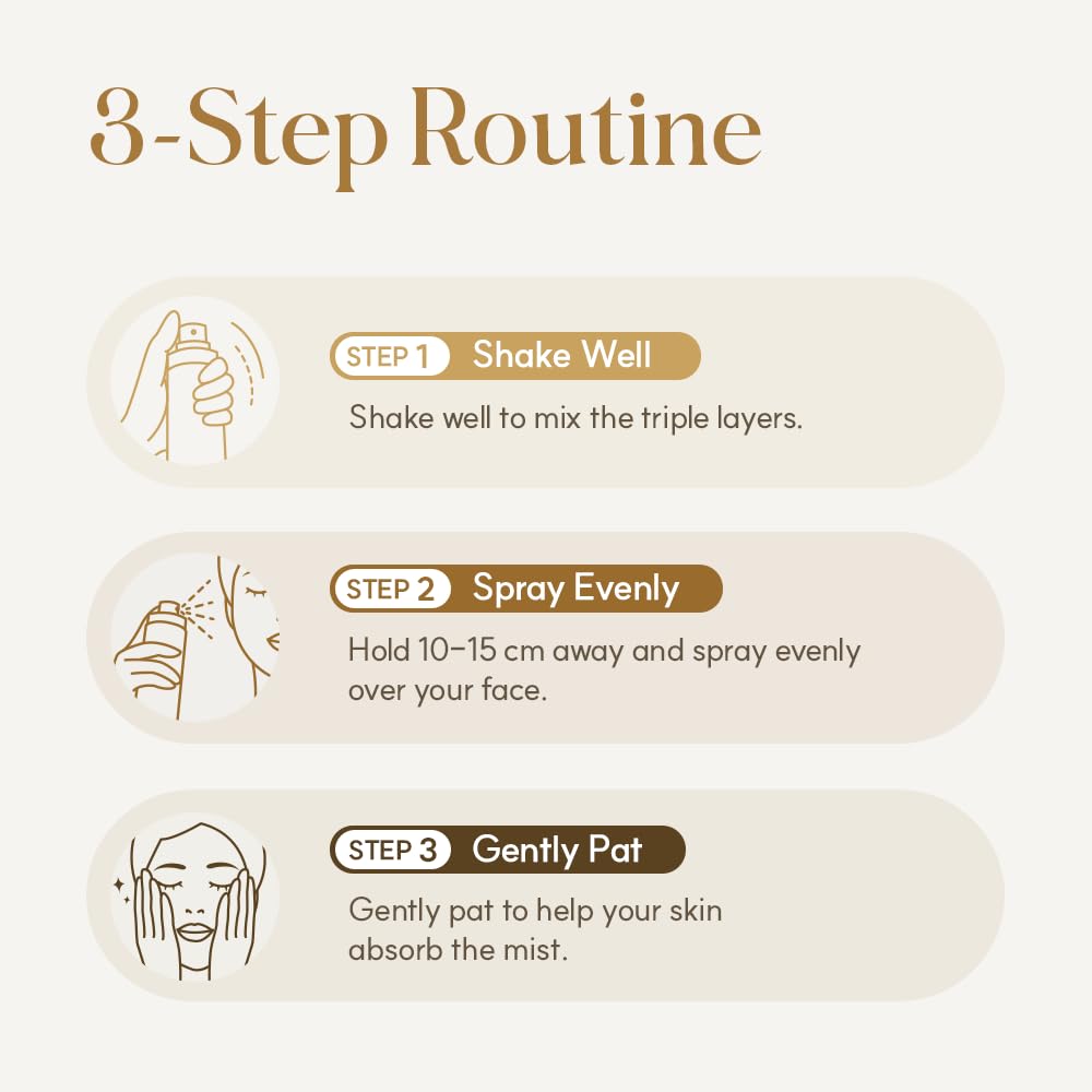 TRIPLE ACTIVE MIST, SUERO COREANO PARA EL CUIDADO DE LA PIEL, TRATAMIENTO FACIAL HIDRATANTE TODO EN UNO PARA PIEL RADIANTE - 7