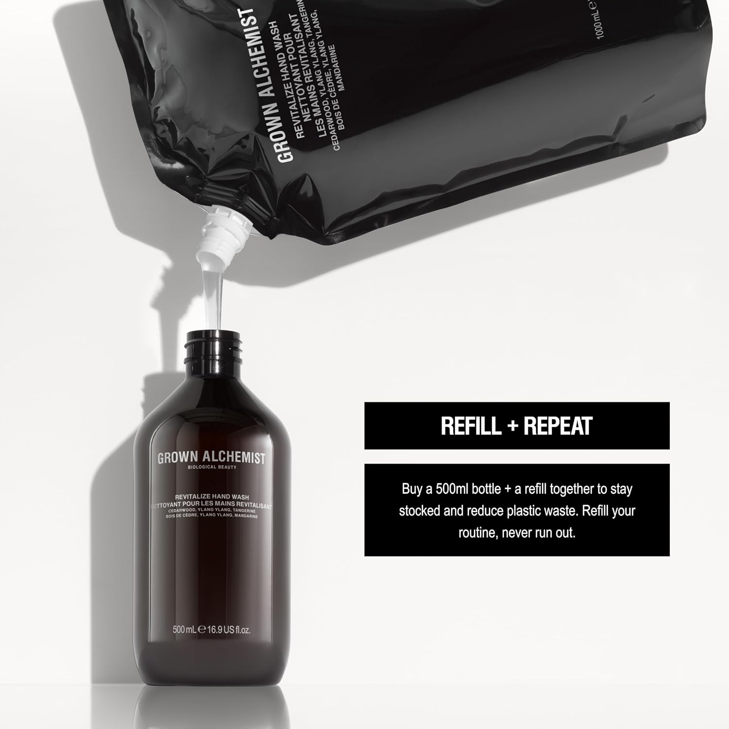 GROWN ALCHEMIST REVITALIZE RELLÉN DE JABÓN DE MANOS JABÓN LÍQUIDO NATURAL CON YLANG YLANG, MANDARINA Y MADERA DE CEDRO JABÓN - 6