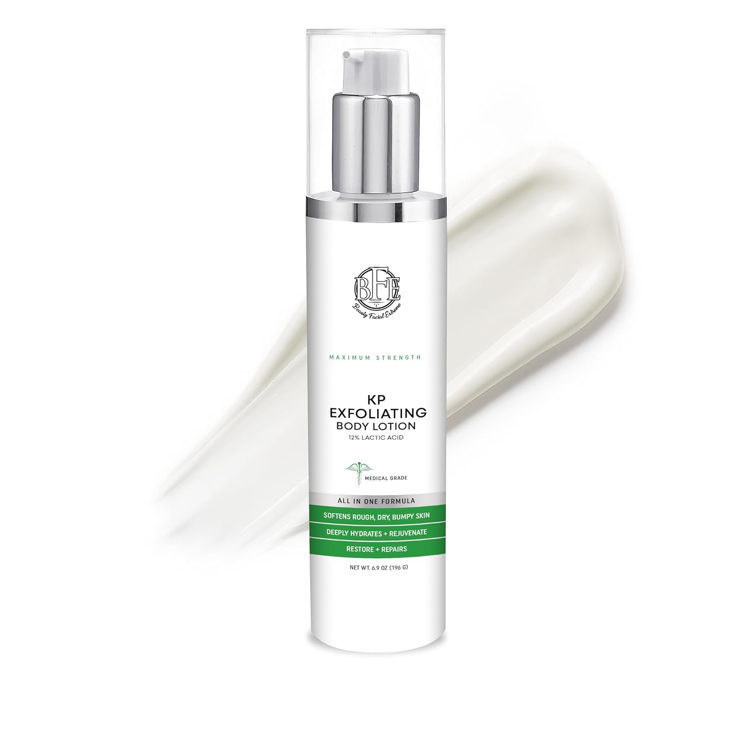 LOCIÓN CORPORAL EXFOLIANTE KERATOSIS PILARIS - 12% DE ÁCIDO LÁCTICO. PROPORCIONA HUMEDAD INMEDIATA Y EXFOLIACIÓN SUAVE - 1