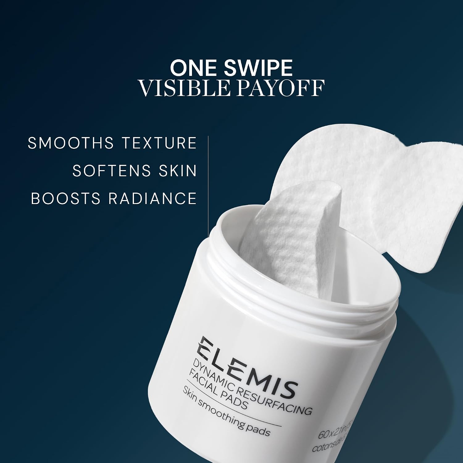 ELEMIS ALMOHADILLAS FACIALES DE RENOVACIÓN DINÁMICA, ALMOHADILLAS FACIALES EXFOLIANTES DE TRATAMIENTO CON TEXTURA SUAVE - 6