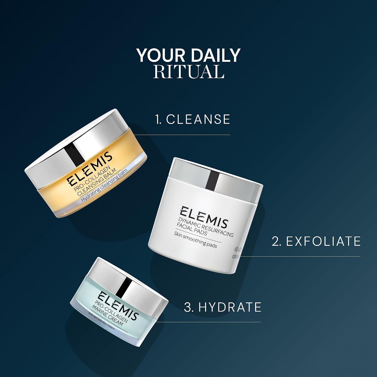 ELEMIS ALMOHADILLAS FACIALES DE RENOVACIÓN DINÁMICA, ALMOHADILLAS FACIALES EXFOLIANTES DE TRATAMIENTO CON TEXTURA SUAVE - 7
