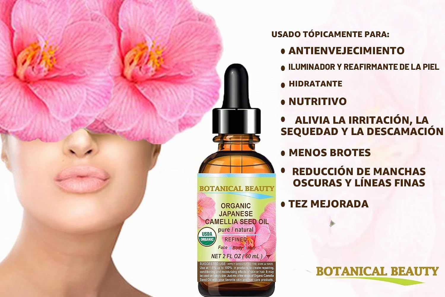 ACEITE ORGÁNICO JAPONÉS DE SEMILLA DE CAMELIA. ACEITE EMULSIONANTE 100 % PURO, NATURAL, NO DILUIDO, REFINADO, PRENSADO - 6