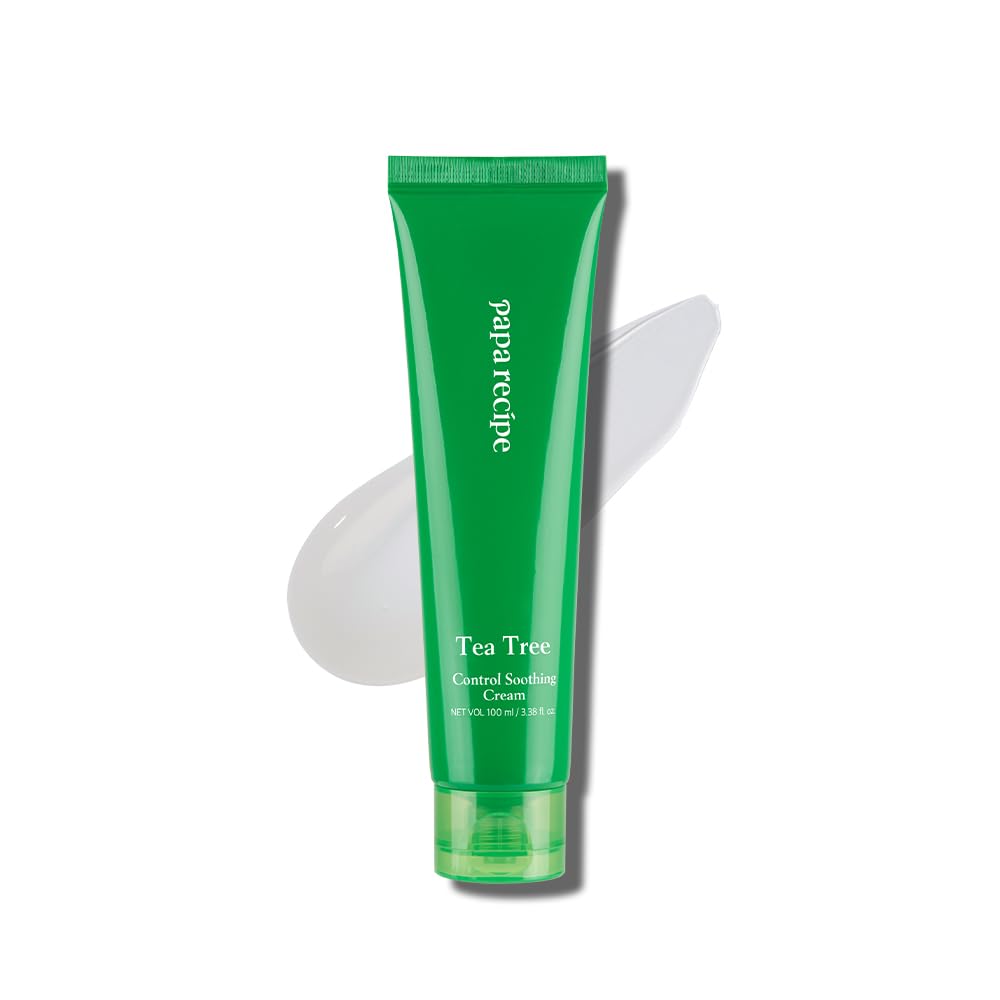PAPA RECIPE TEA TREE CONTROL CREMA CALMANTE 3.38 FL OZ/3.4 FL OZ , CREMA HIDRATANTE FACIAL CALMANTE E HIDRATANTE PARA PIEL - 1