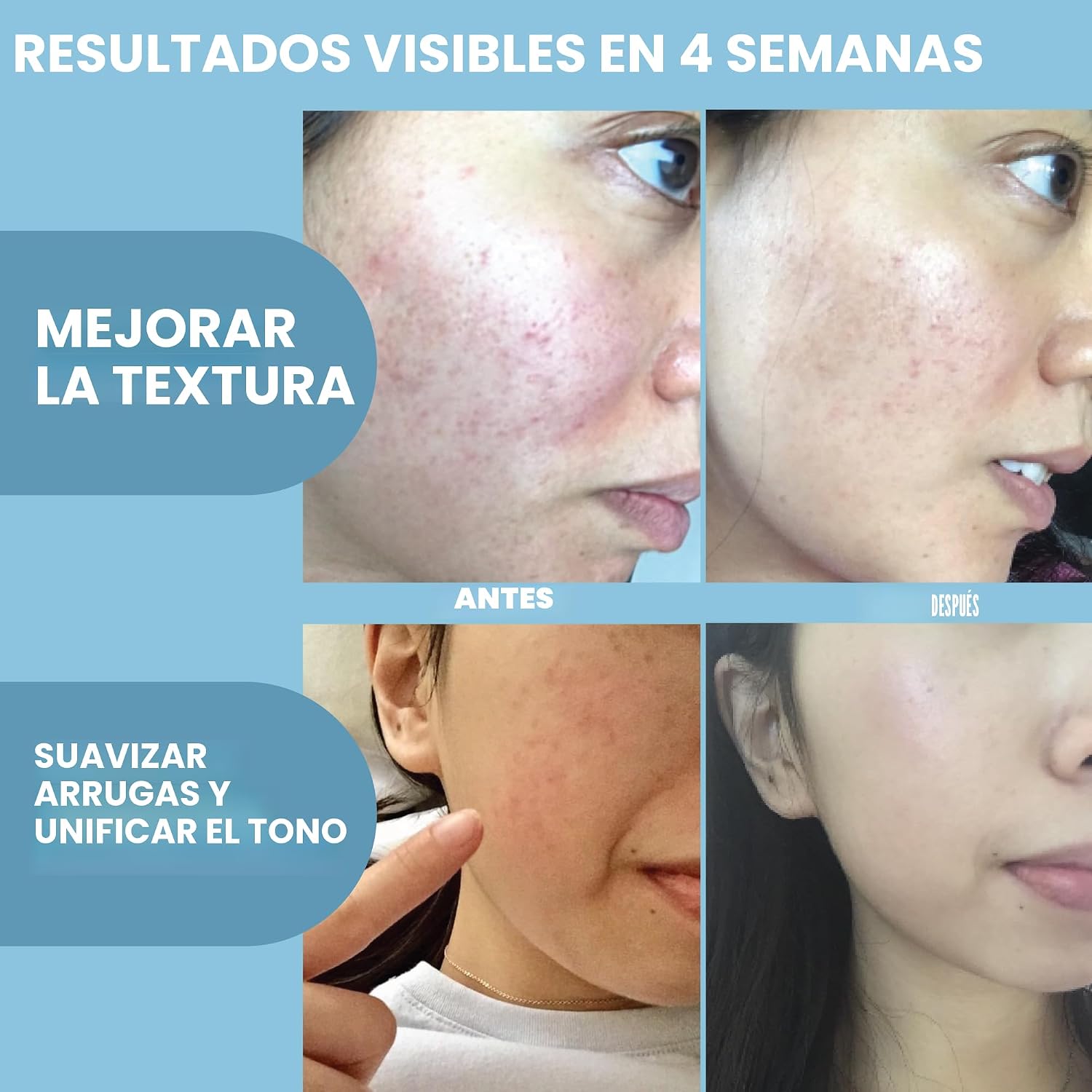 PEPTIDE COMPLEX SÉRUM FACIAL CONCENTRADO POR EVA NATURALS 2 ONZAS EL MEJOR SÉRUM FACIAL CONCENTRADO FACIAL ANTIEDAD, REDUCE - 3