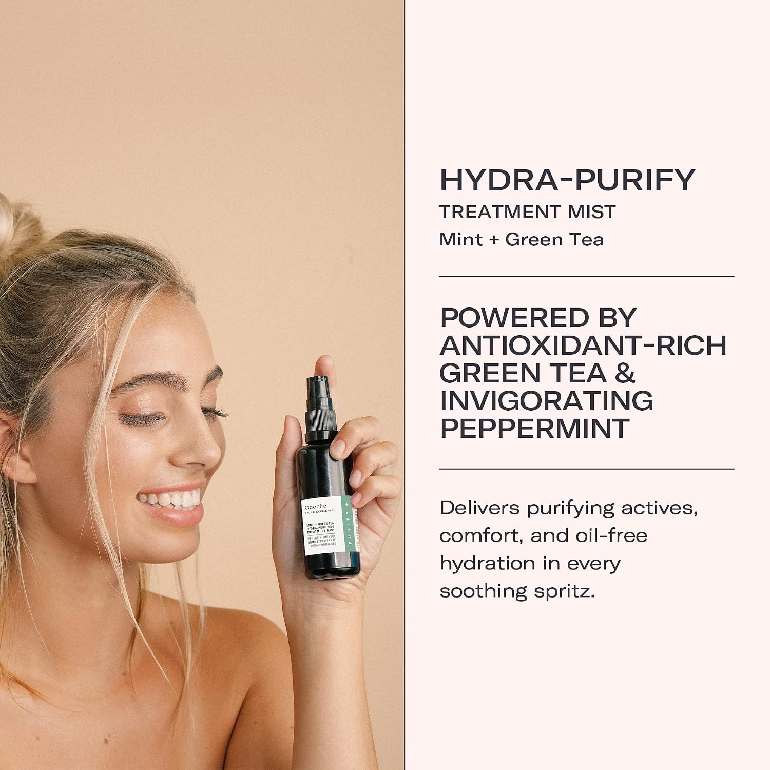 TRATAMIENTO HIDRA-PURIFICANTE MENTA TÉ VERDE ROCIADOR - 2
