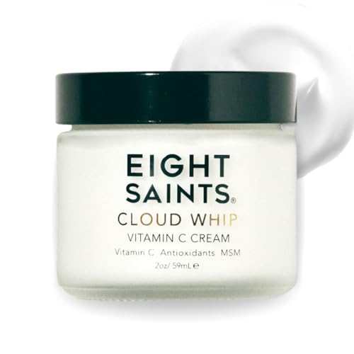 EIGHT SAINTS CUIDADO DE LA PIEL CLOUD WHIP CREMA HIDRATANTE FACIAL CON VITAMINA C CREMA DE DÍA, CREMA FACIAL NATURAL - 5