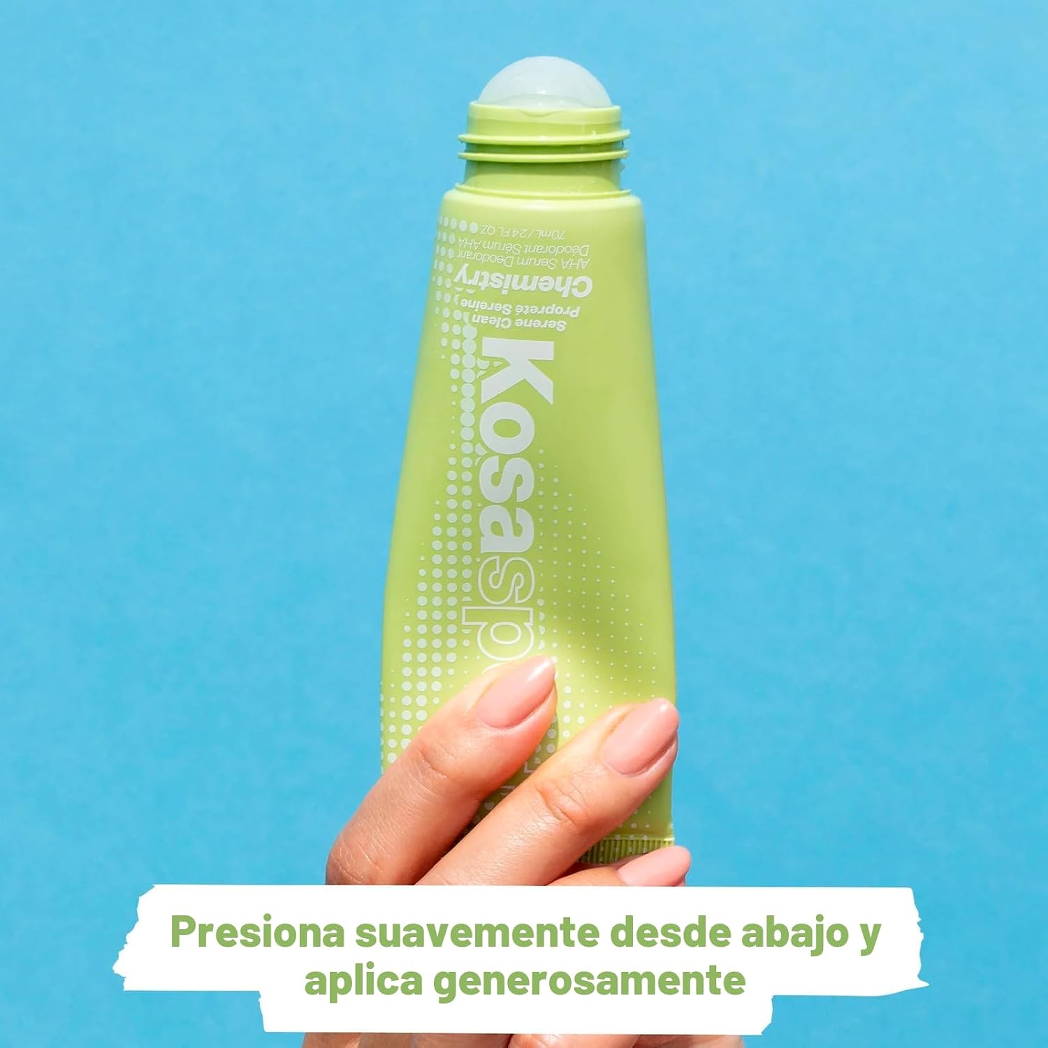 KOSAS CHEMISTRY AHA - DESODORANTE DE SUERO ROLL-ON PARA PIELES SENSIBLES, SERENO - 7