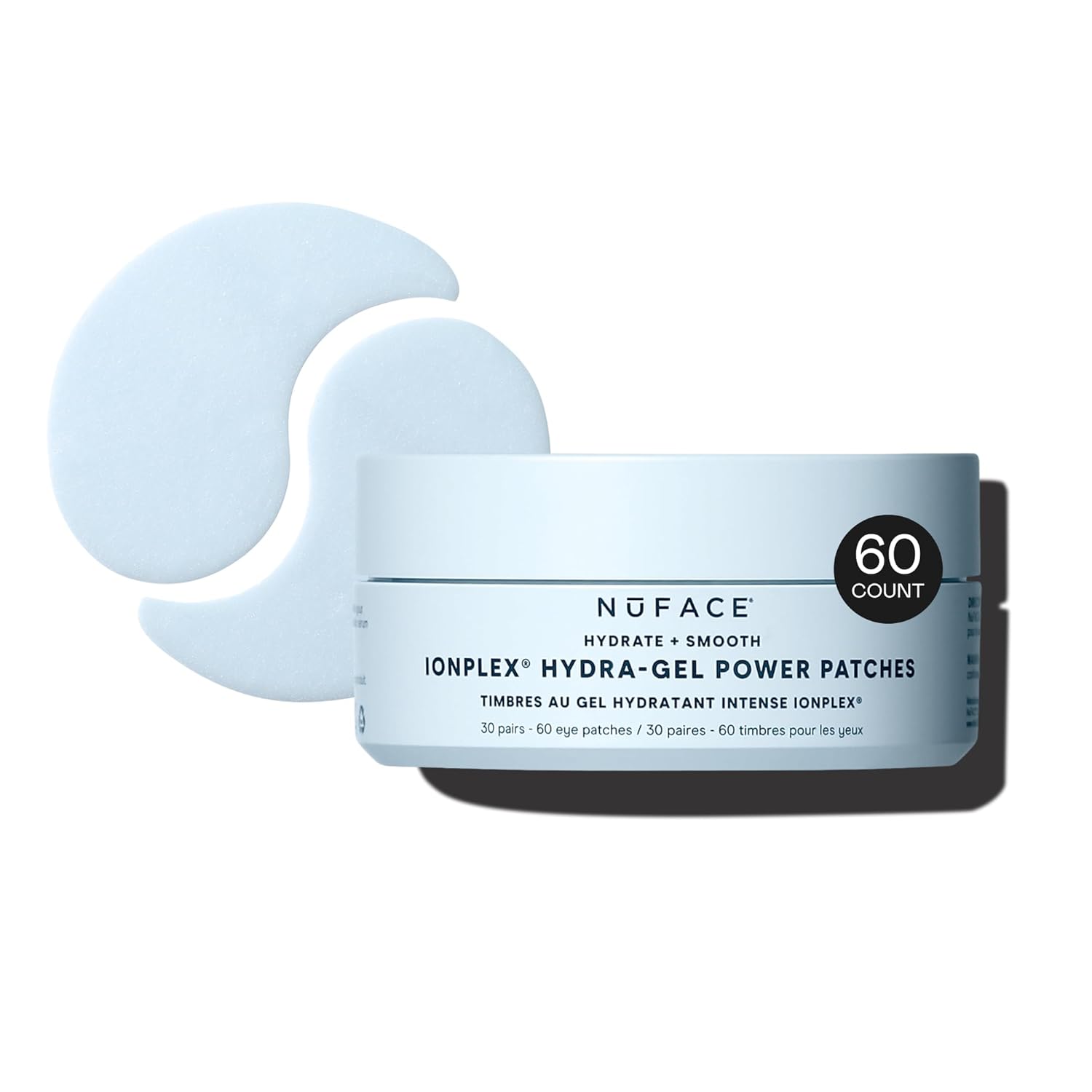 NUFACE IONPLEX HYDRA-GEL POWER PARCHES PARA OJERAS Y OJOS HINCHADOS - MÁSCARAS HIDRATANTES COREANAS PARA LOS OJOS MAGNESIO - 1