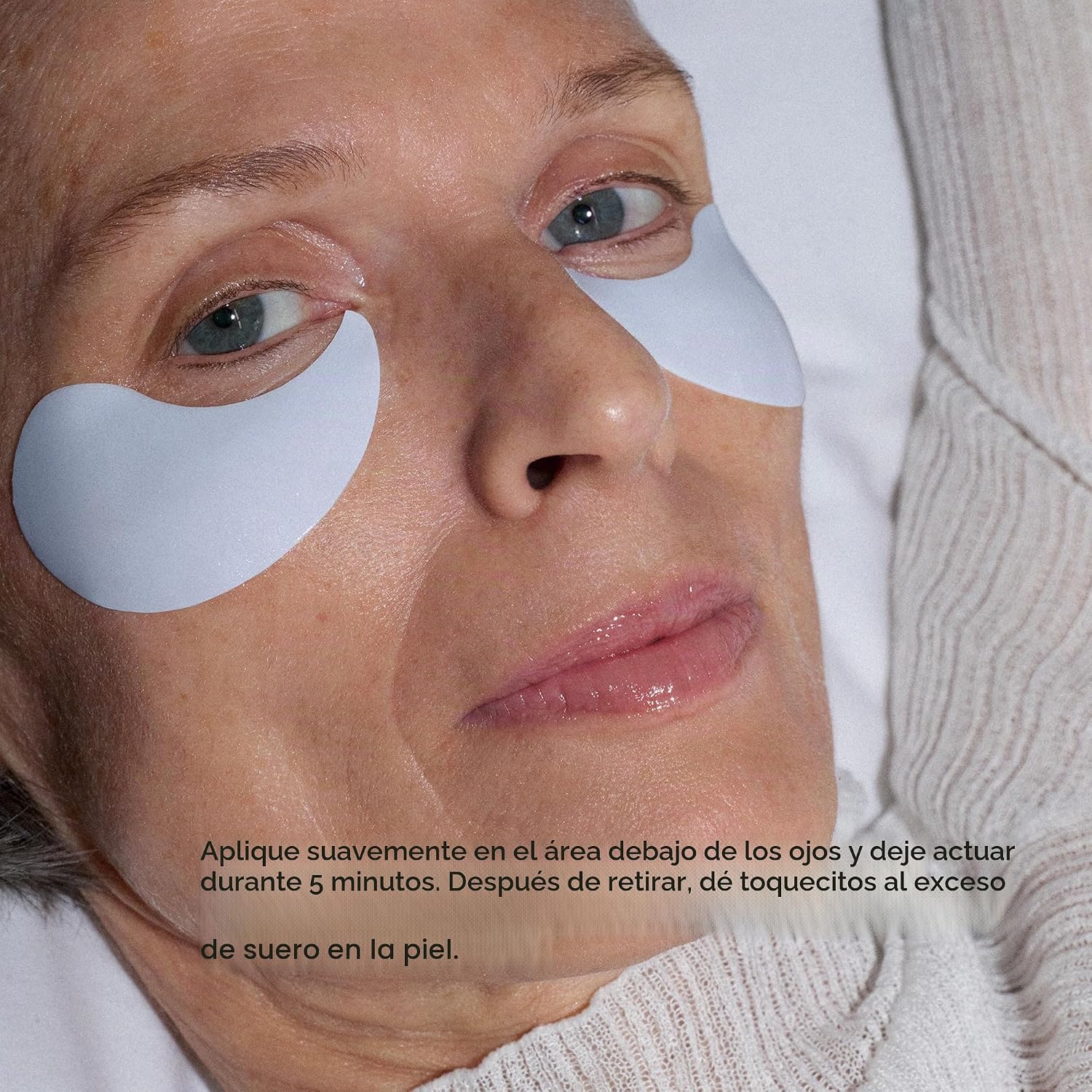 NUFACE IONPLEX HYDRA-GEL POWER PARCHES PARA OJERAS Y OJOS HINCHADOS - MÁSCARAS HIDRATANTES COREANAS PARA LOS OJOS MAGNESIO - 6