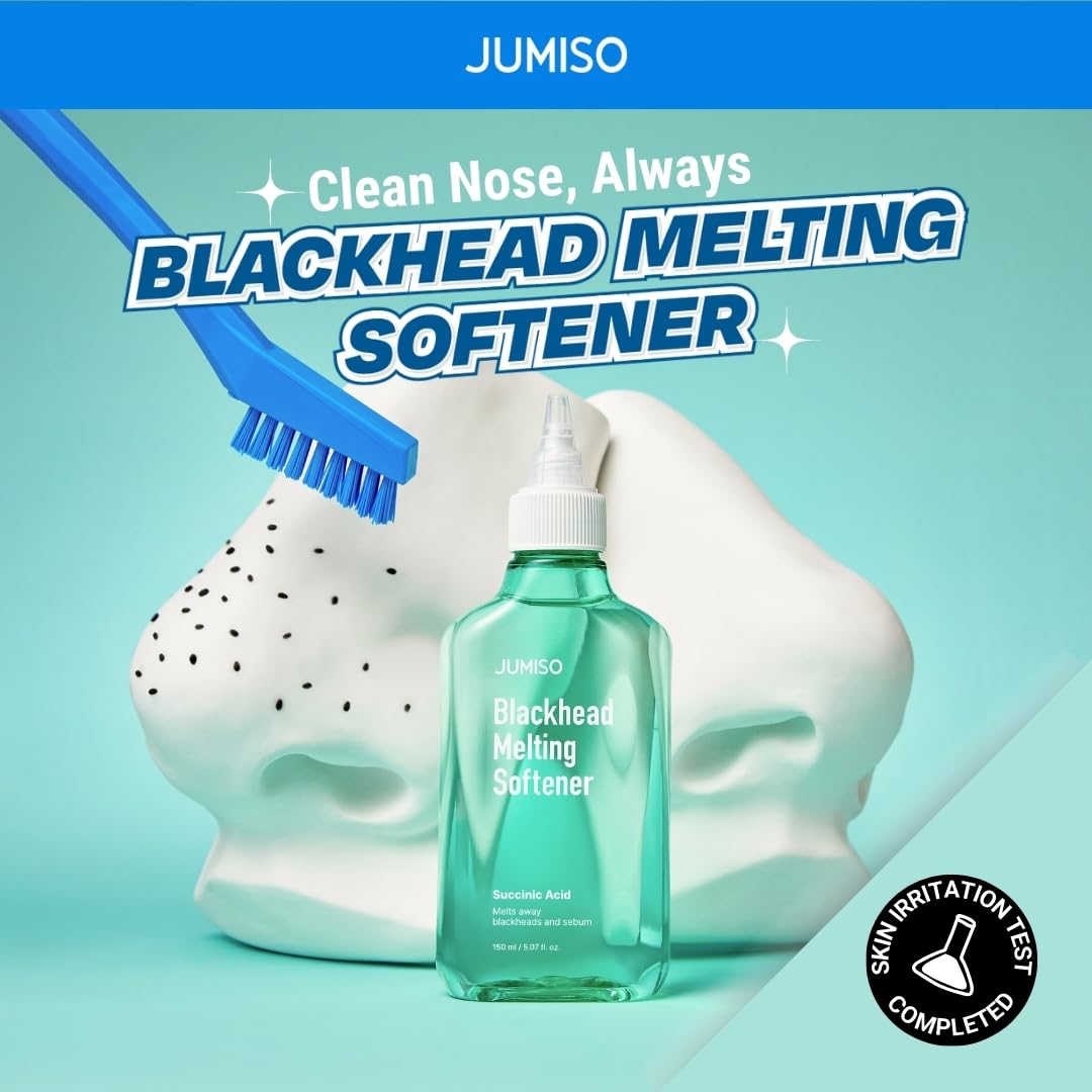 JUMISO KIT DE MAQUILLAJE REMOVEDOR DE PUNTOS NEGROS PARA NARIZ DE FRESA, 5.1 FL OZ ALMOHADILLAS HISOPOS - 2