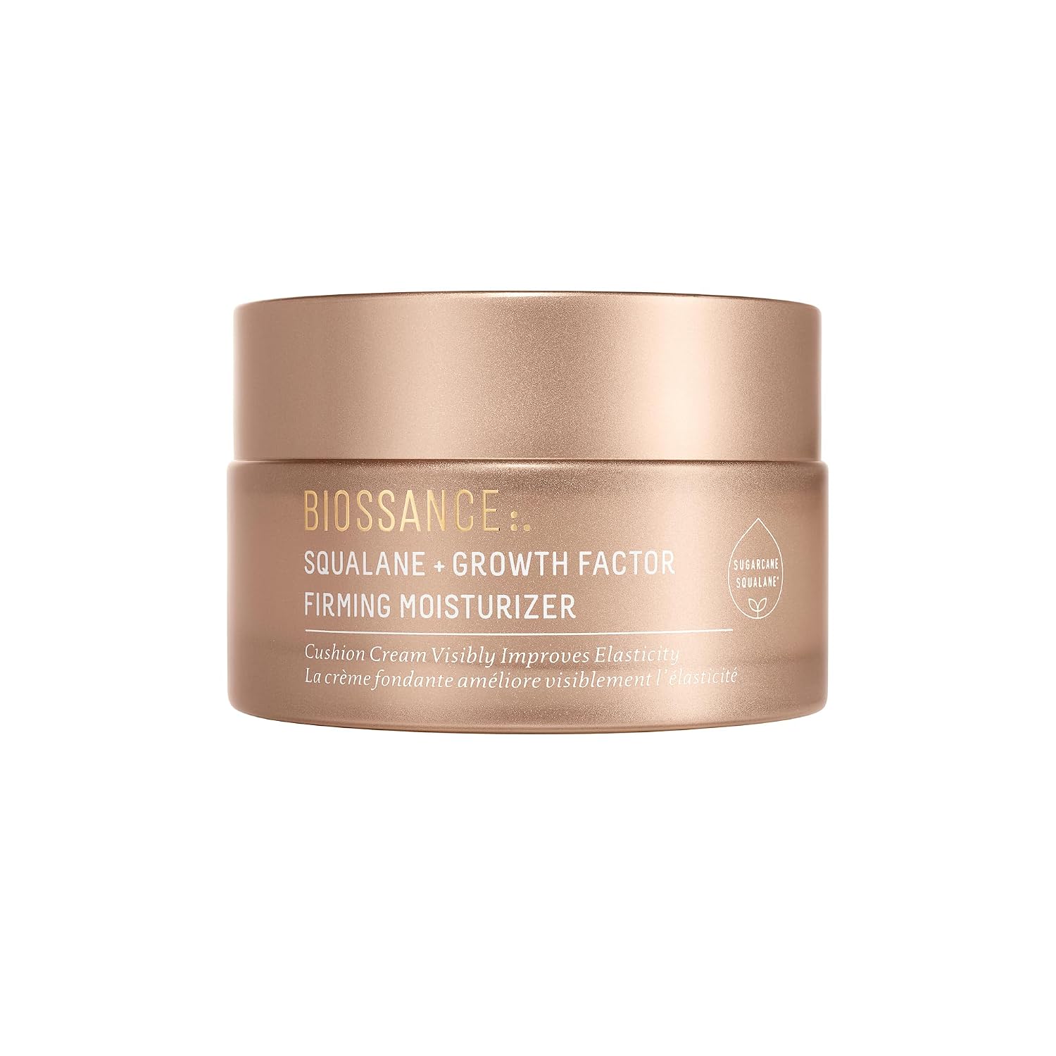 BIOSSANCE - CREMA ANTIENVEJECIMIENTO CON FACTOR DE CRECIMIENTO DE ESCUALANO Y COLÁGENO VEGANO - 1.7 FL OZ - 1