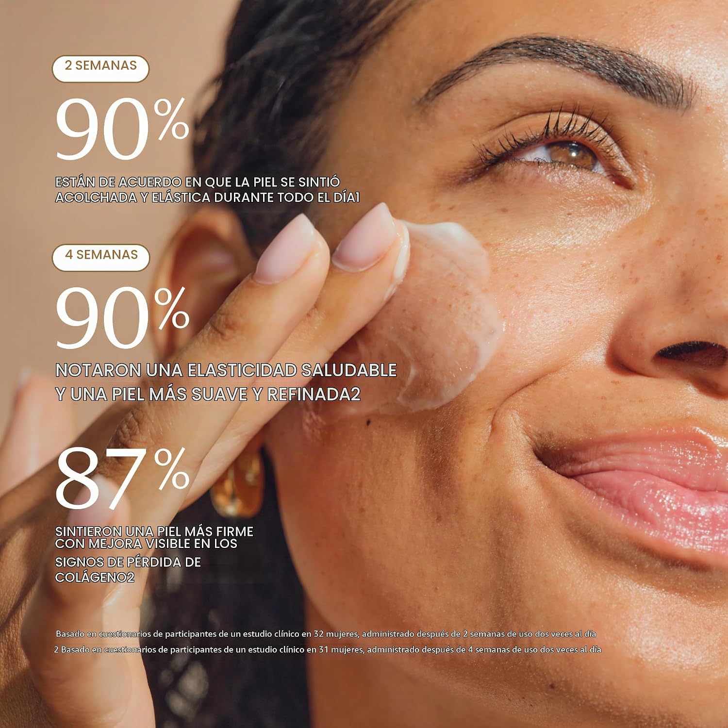 BIOSSANCE - CREMA ANTIENVEJECIMIENTO CON FACTOR DE CRECIMIENTO DE ESCUALANO Y COLÁGENO VEGANO - 1.7 FL OZ - 3