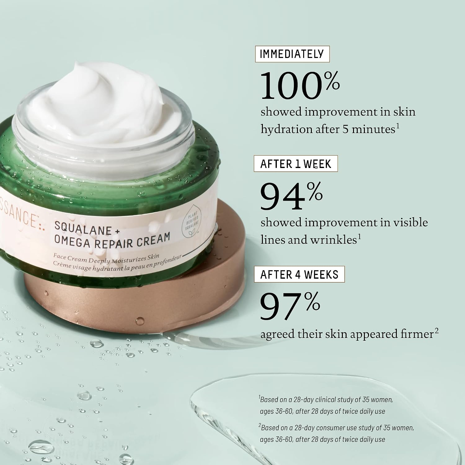 BIOSSANCE CREMA REPARADORA SQUALANE OMEGA - 3