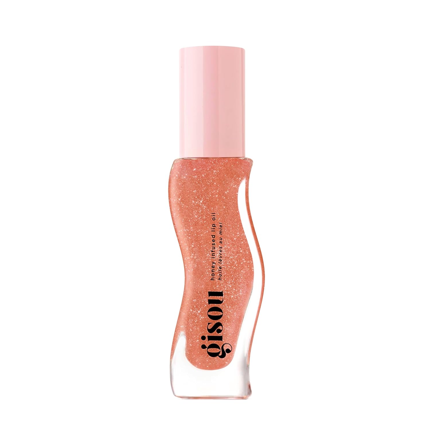 GISOU ACEITE LABIAL CON INFUSIÓN DE MIEL 0.27 ONZAS LÍQUIDAS , CIRUELA GLASEADA - 1