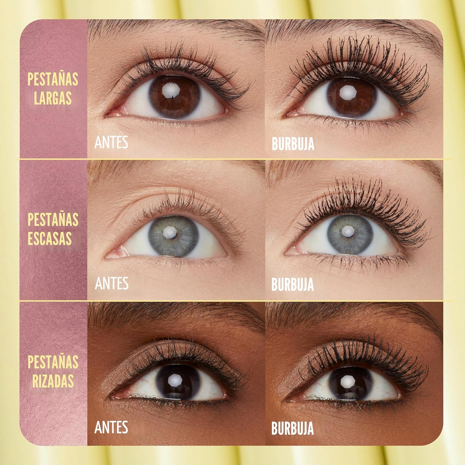 MAYBELLINE THE COLOSSAL BUBBLE MÁSCARA LAVABLE, FÓRMULA PARA DAR VOLUMEN Y LONGITUD A LAS PESTAÑAS, PARA PESTAÑAS AUDACES - 5